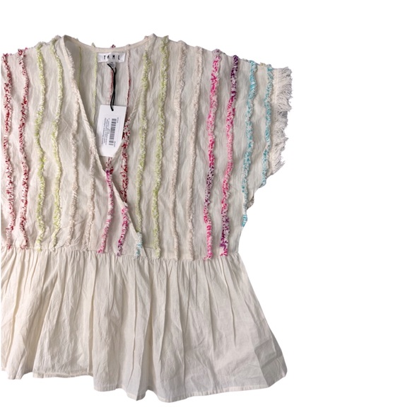 THML top, Cutest Peplum Top!! NWT - Picture 6 of 10